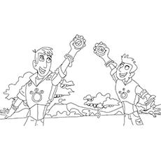 Wild Kratts Coloring Pages - Free Printable - MomJunction