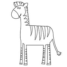 Top 20 Free Printable Zebra Coloring Pages Online