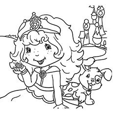 20 Beautiful Strawberry Shortcake Coloring Pages For Your Little Ones