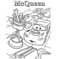 Top 25 'Lightning McQueen' Coloring Page For Your Toddler