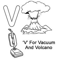 Top 10 Free Printable Letter V Coloring Pages Online