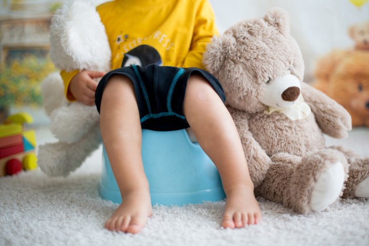 Toddler's potty training should happen between 18 and 30 months