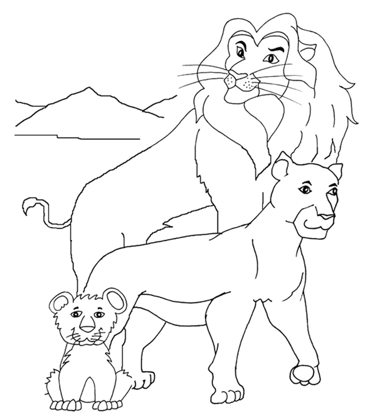 Top 20 Lion Coloring Pages Your Boys Will Love To Color_image