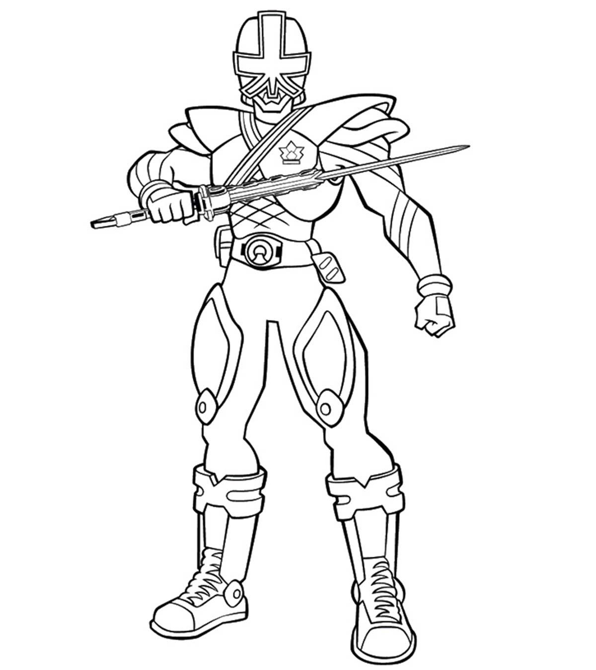 Top 25 Power Rangers Megaforce Coloring Pages For Your Little Ones