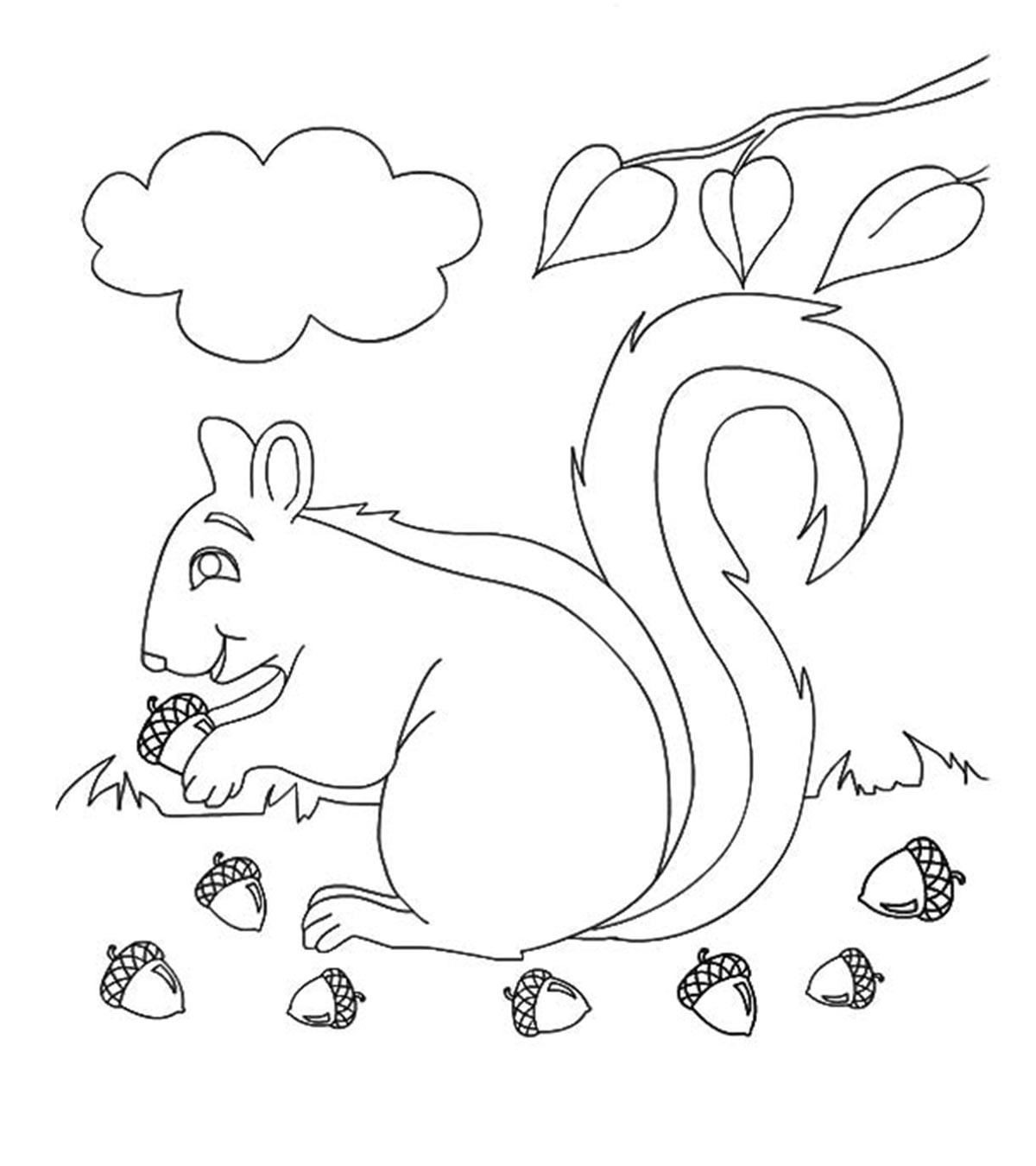 Top 35 Free Printable Fall Coloring Pages For Toddlers_image