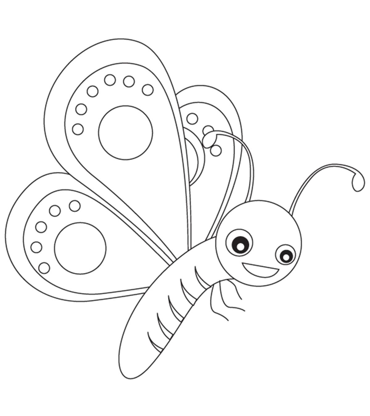 Top 50 Free Printable Butterfly Coloring Pages Online