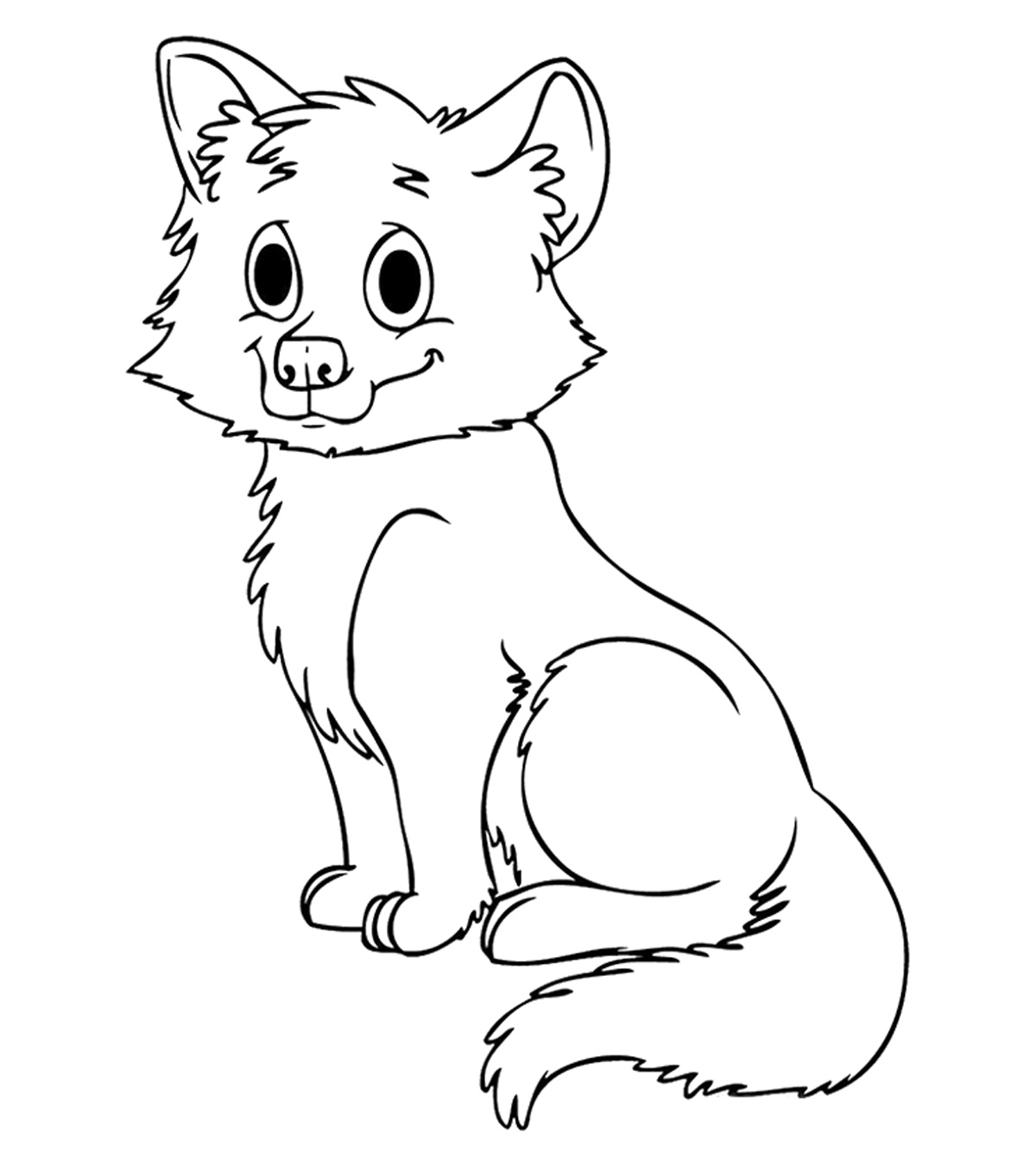 Top 15 Wolf Coloring Pages For Your Little Ones