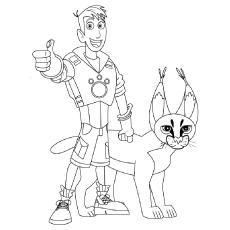 Wild Kratts Coloring Pages - Free Printable - MomJunction