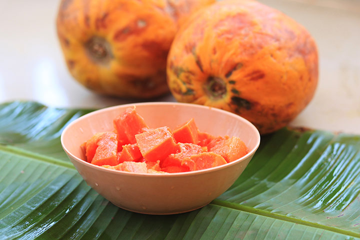 Ripened papaya for nutritional requirements in third trimester