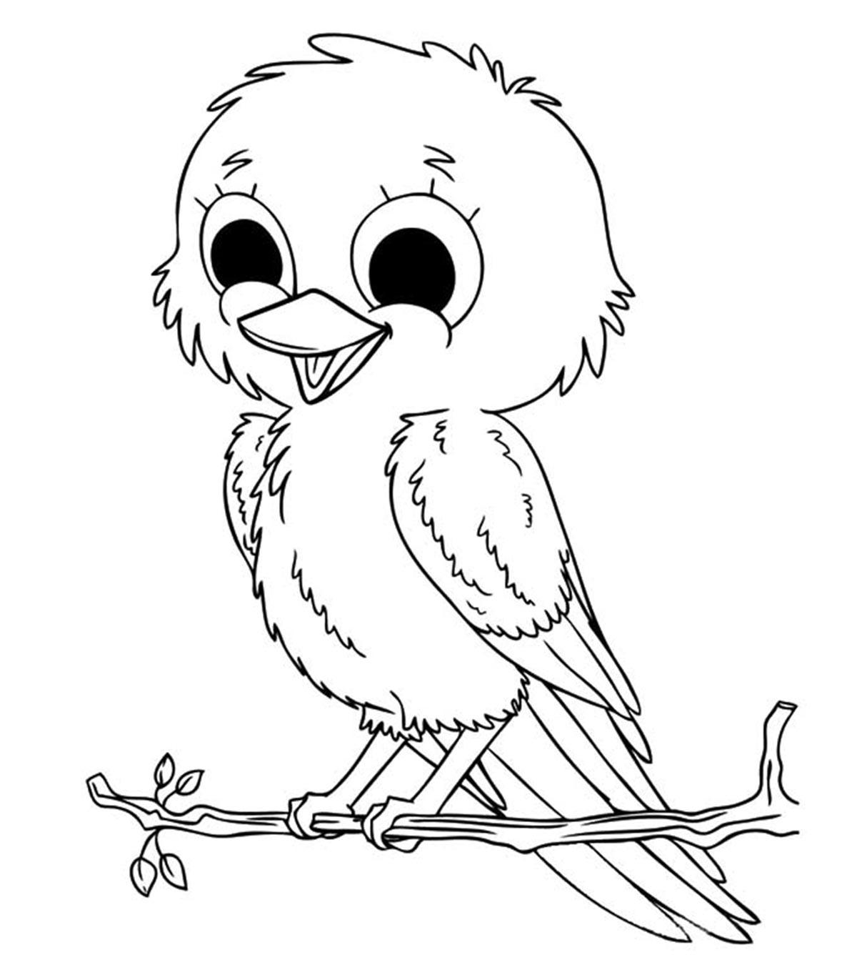 Top 20 Bird Coloring Pages Your Toddler Will Love To Color