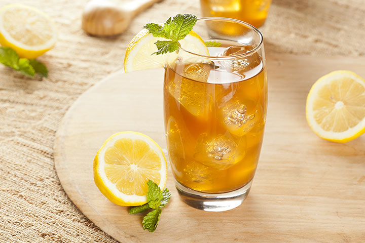 Ice tea, healthy drink during pregnancy