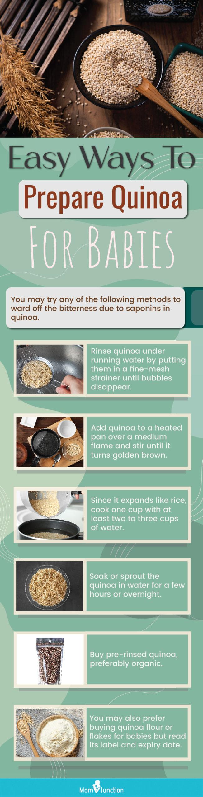 Quinoa rice for baby hot sale
