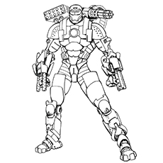 Iron Monger, Iron Man coloring pages