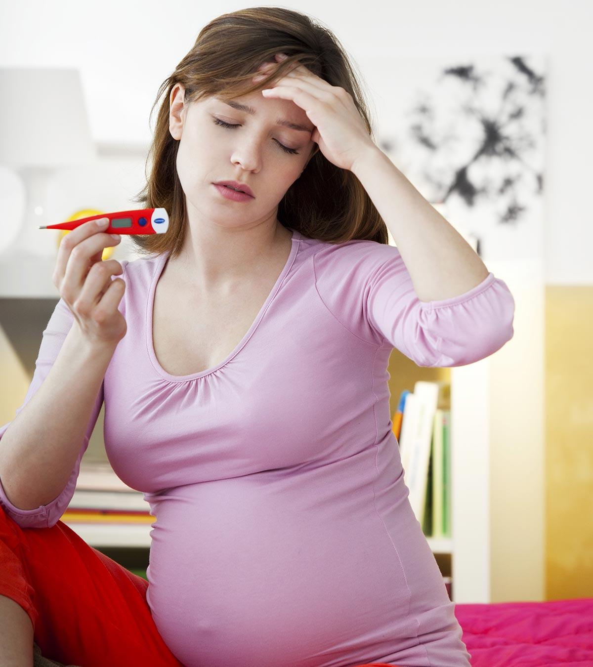A pregnant lady suffering from jaundice