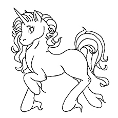 Jewel unicorn coloring pages