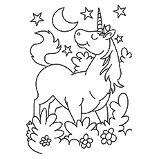 Printable karkadann unicorn coloring pages
