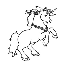 Lancelot unicorn coloring pages