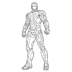 Mark 2 of Iron Man, Iron Man coloring pages