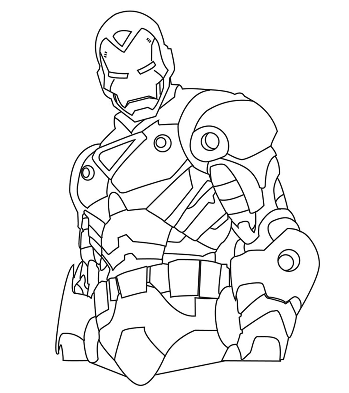 Top 20 Iron Man Coloring Pages You Toddler Will Love_image