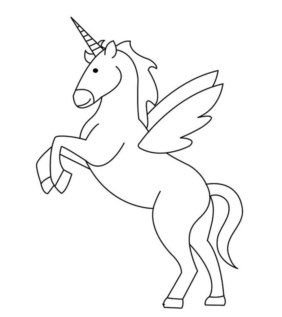 Top 50 Free Printable Unicorn Coloring Pages