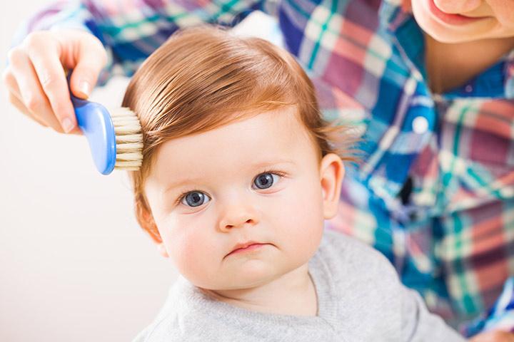 Classic side parted toddler boy haircuts