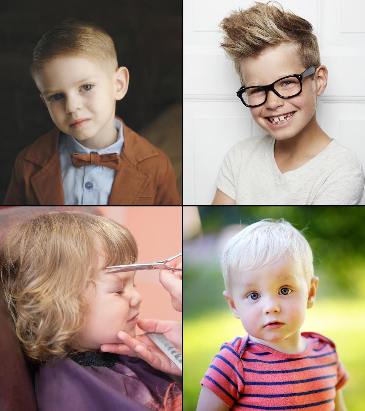 Toddler Boys With Haircuts