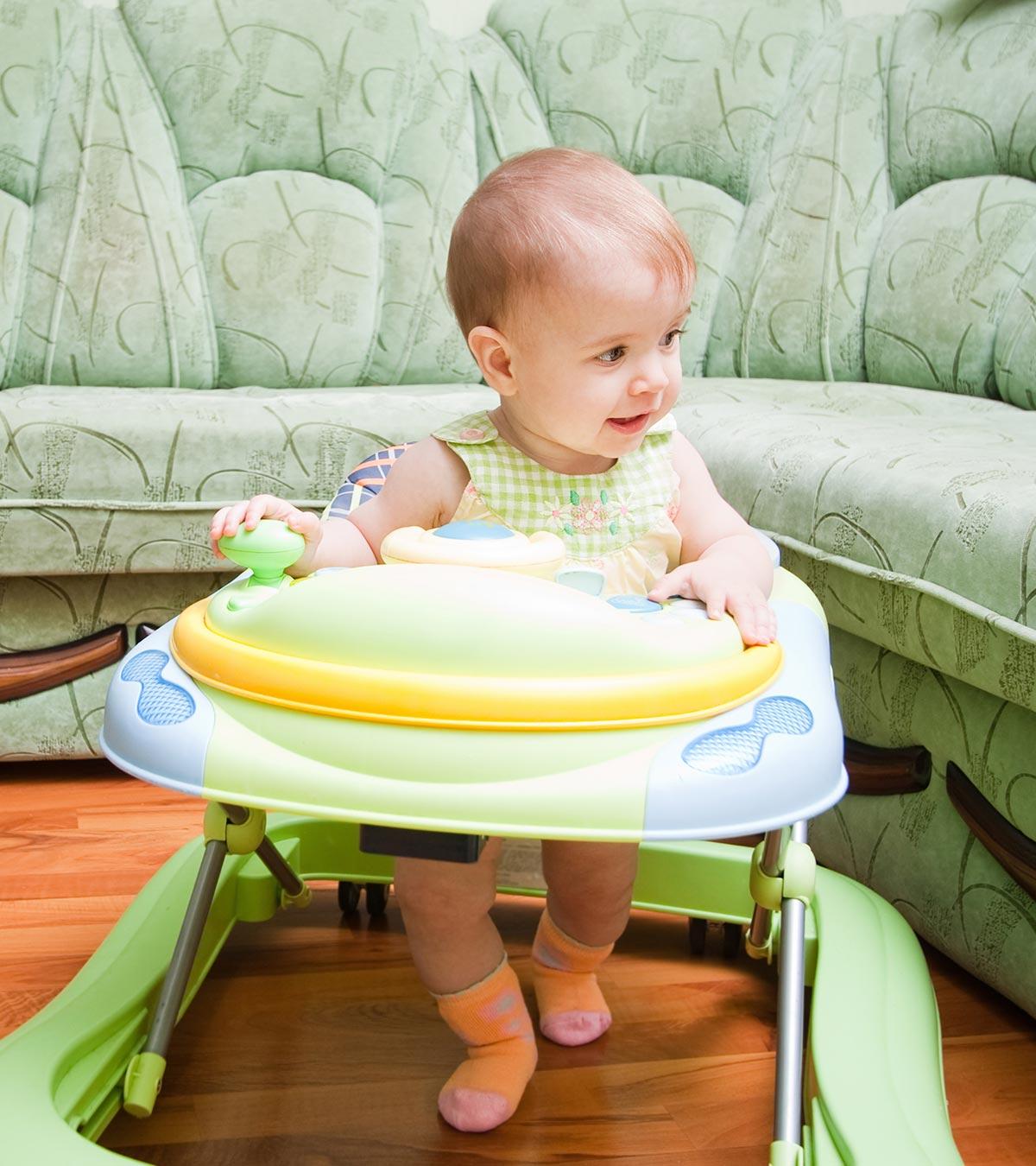 how old does a baby need to be to use a walker