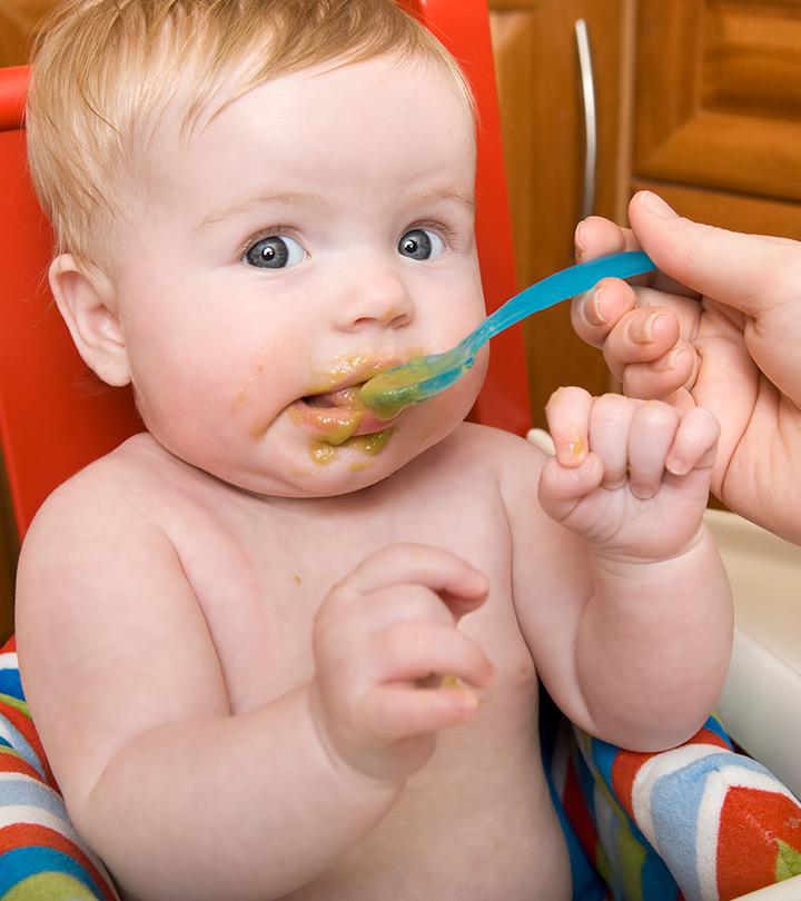 A Baby Eating Pea Reciepe