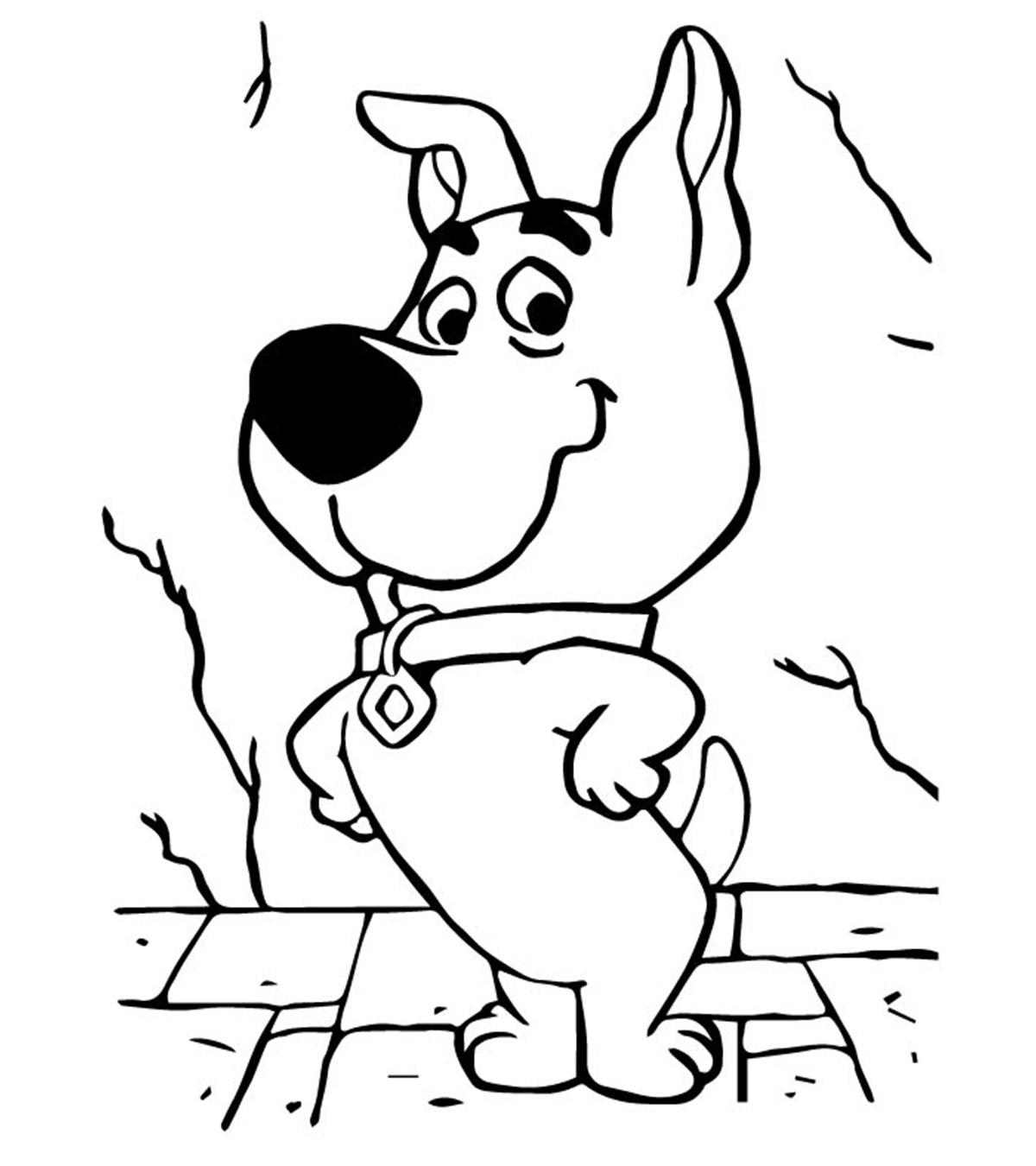 Top 30 Scooby Doo Coloring Pages For Your Little Ones