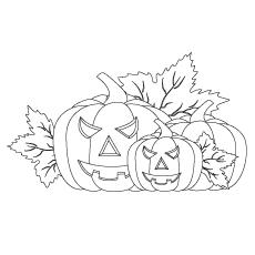 Top 24 Free Printable Pumpkin Coloring Pages Online