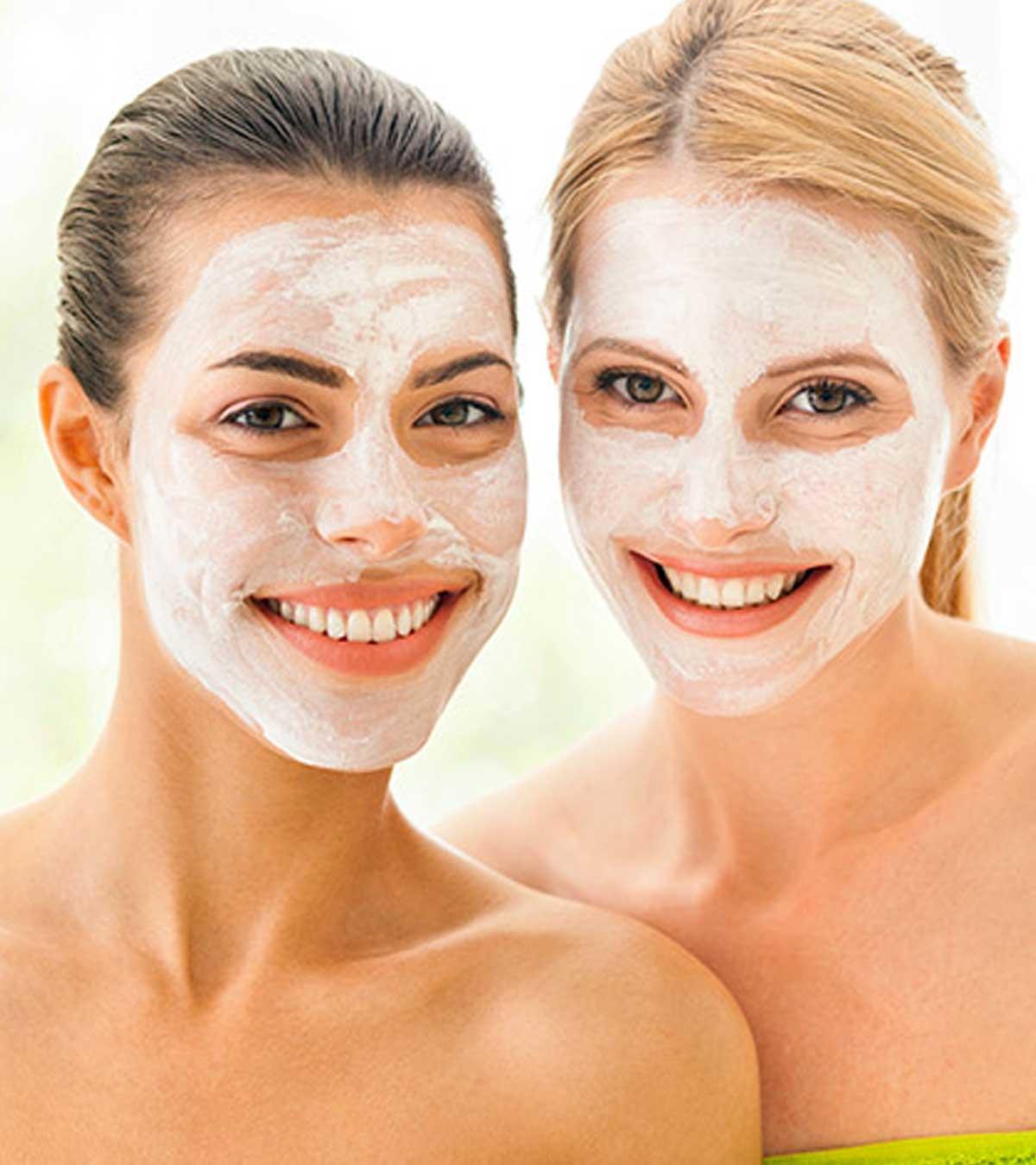 Teenagers With A Face Mask