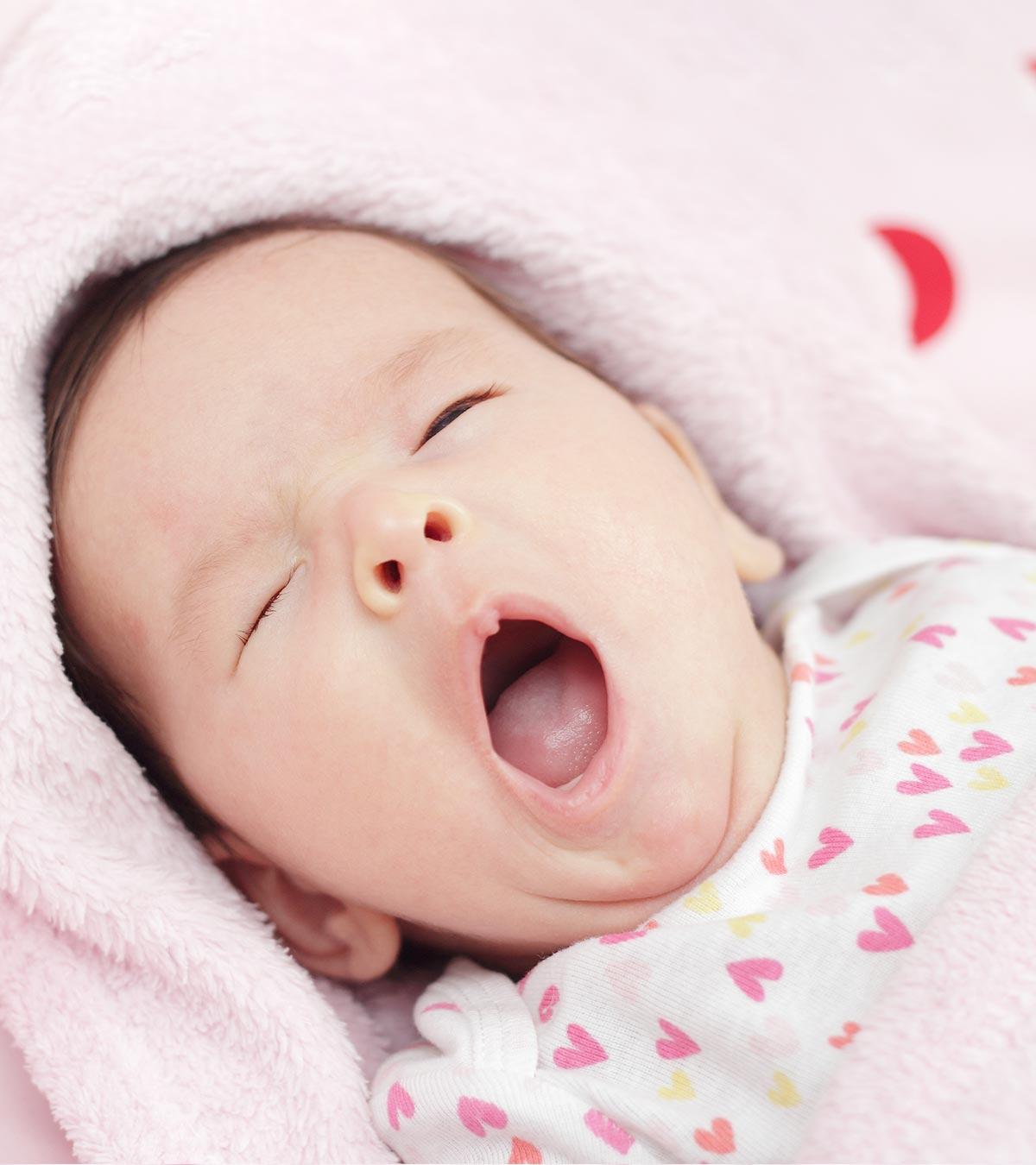 An overtired baby