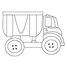 Download Top 25 Free Printable Truck Coloring Pages Online