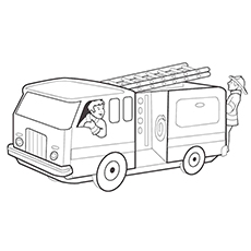 Download Top 25 Free Printable Truck Coloring Pages Online