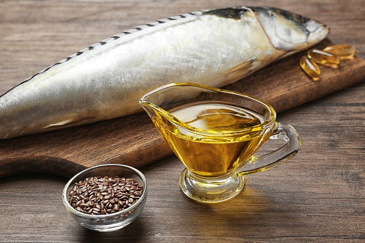 Eating fish liver oil during pregnancy