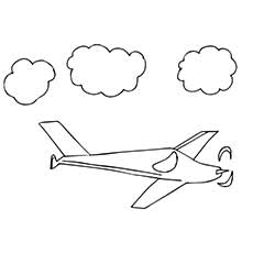 Gliders coloring page