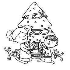 Top 35 Christmas Tree Coloring Pages For Your Little Ones