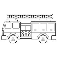 Top 25 Free Printable Truck Coloring Pages Online