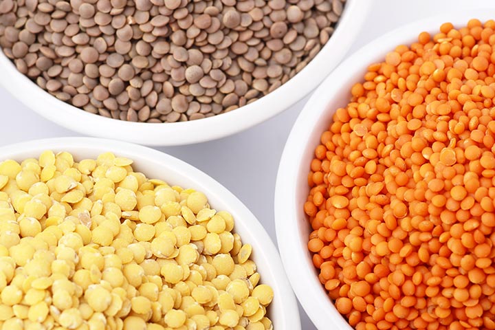 Lentils protein food for teens