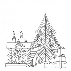 Top 35 Christmas Tree Coloring Pages For Your Little Ones