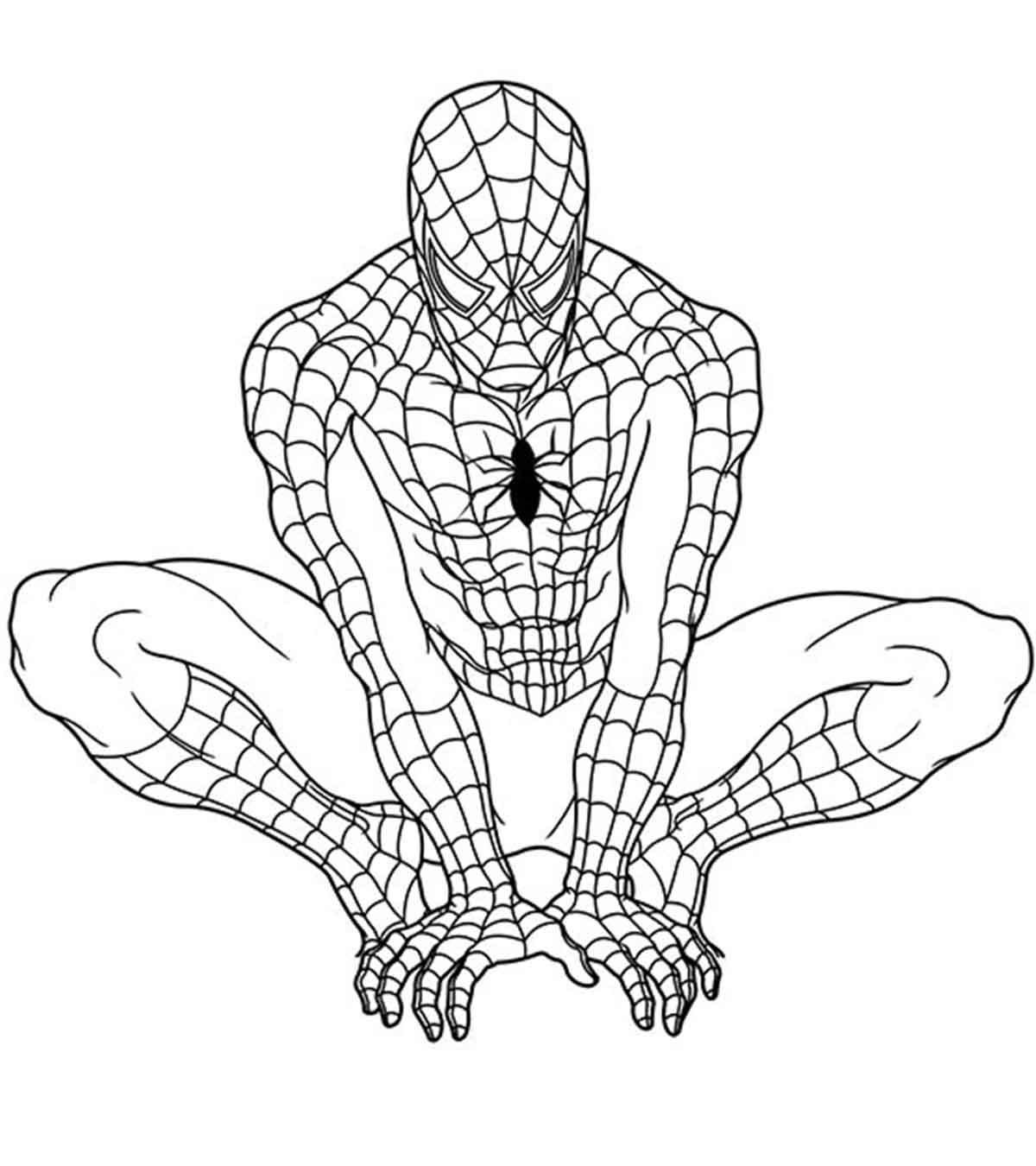 97 Coloring Pages Superhero Pictures