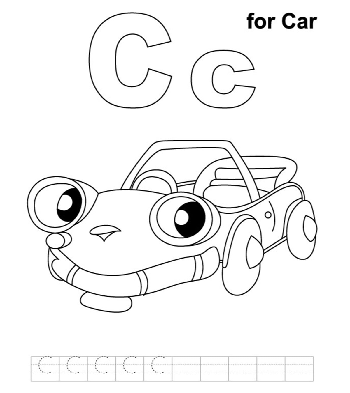Top 25 Cars Coloring Pages For Your Little Boys