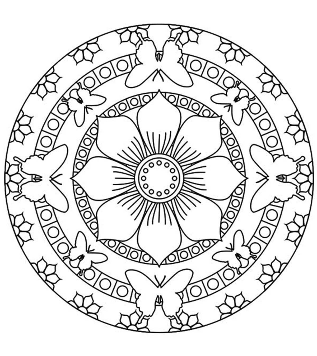 Top 25 Mandala Coloring Pages For Your Little Ones_image