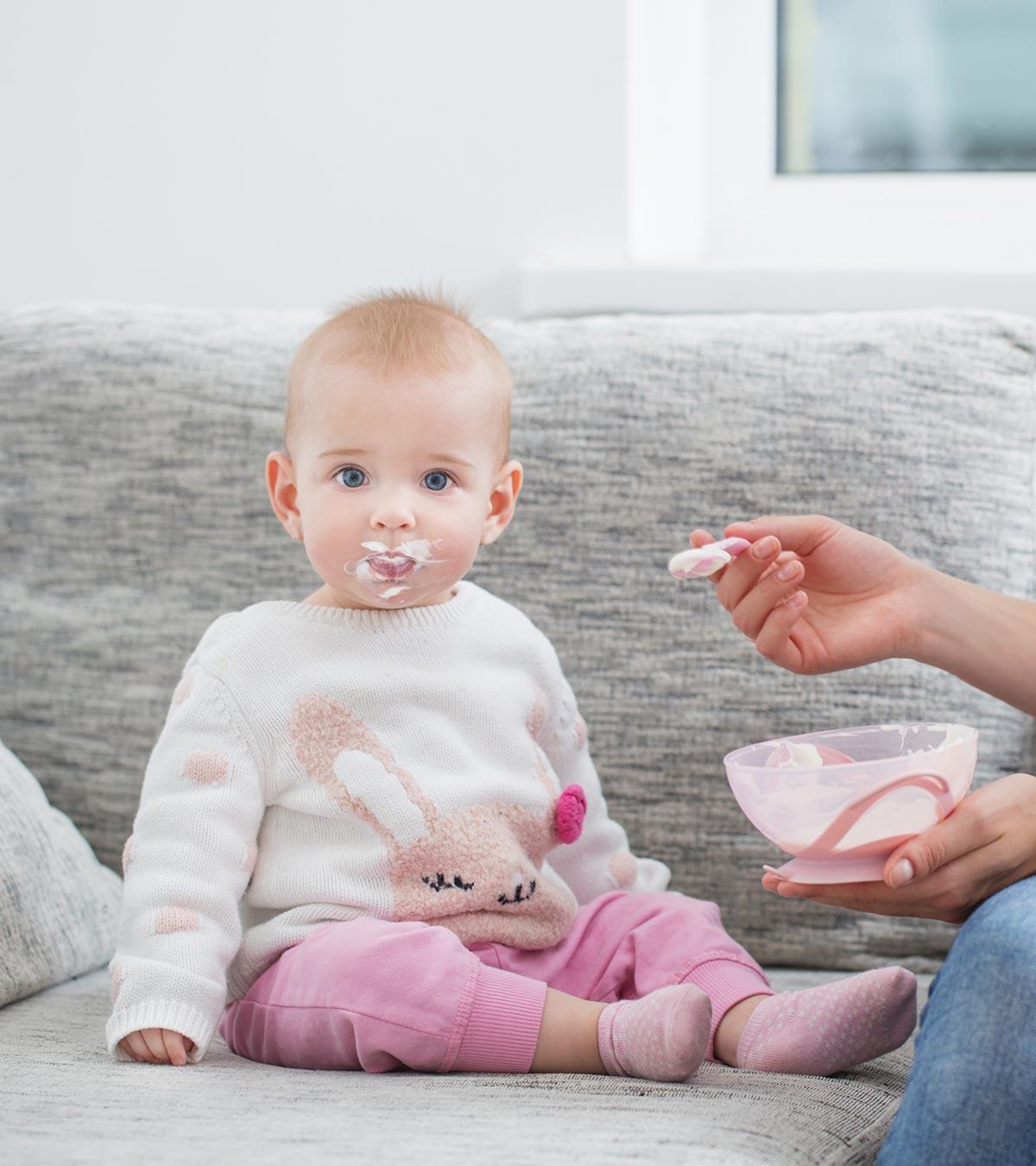 Babies Having Dairy Products With Recommended Amounts