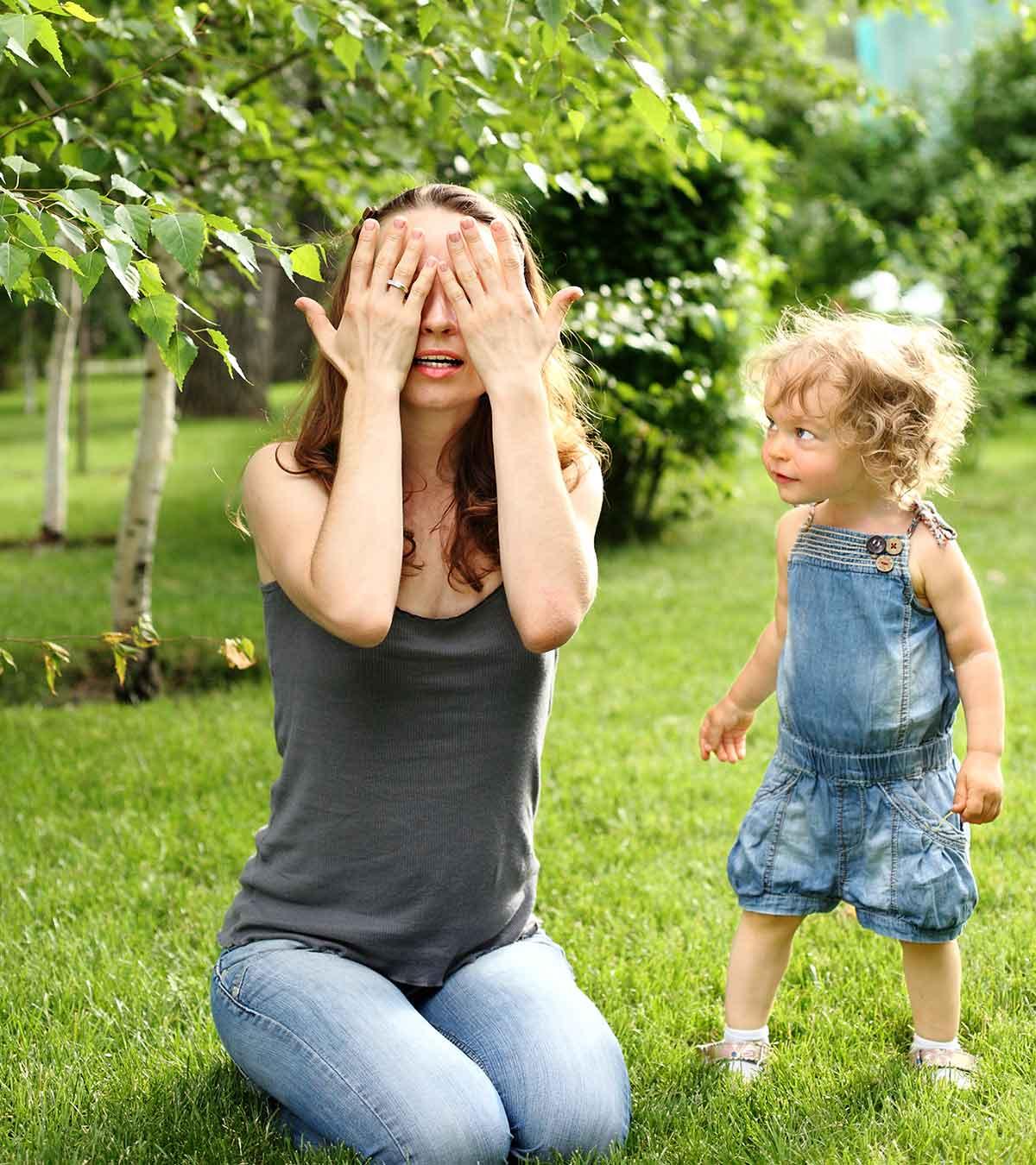Mom And Toddler Doing Group Activitiy