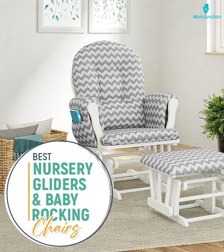 Ready Rocker Portable Rocking Chair - Ideal for Nursery Furniture, Gray