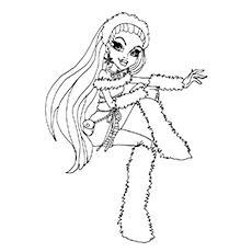 Top 27 Monster High Coloring Pages For Your Little Ones