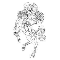 Top 27 Monster High Coloring Pages For Your Little Ones