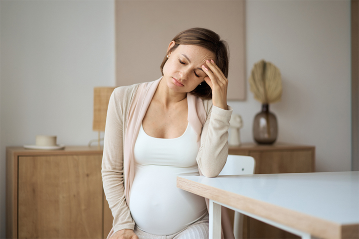 Biotin deficiency during pregnancy may cause fatigue.