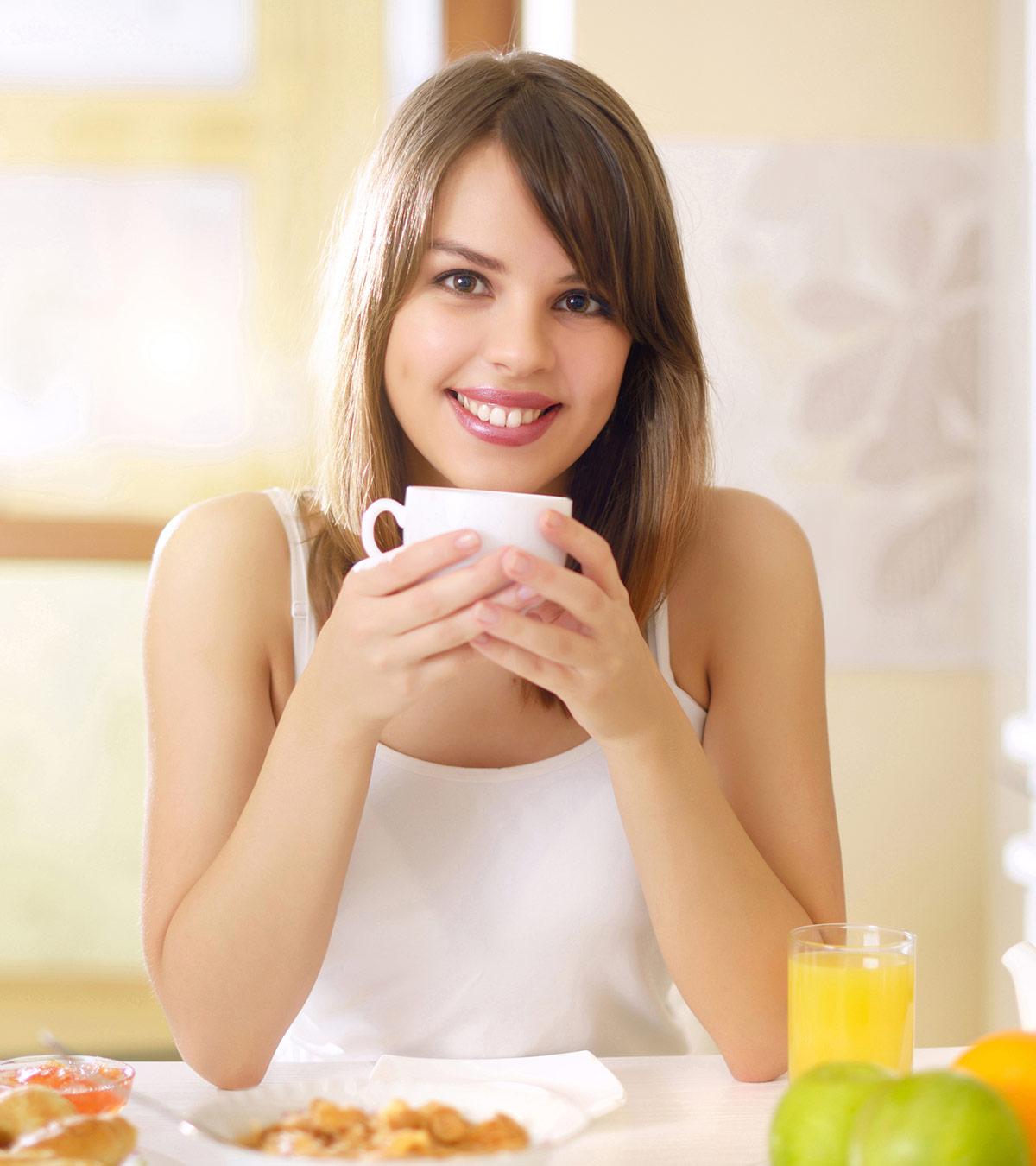 Teen Having Healthy Breakfast